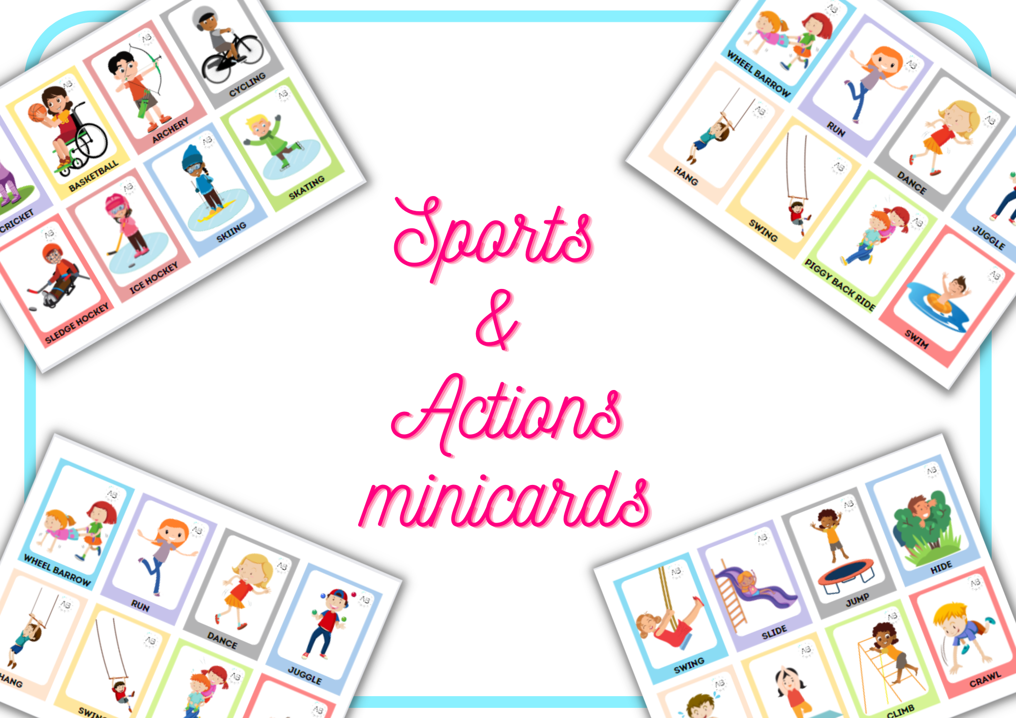 Sports minicards