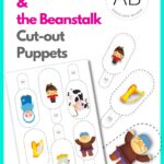 Jack and the beanstalk puppets