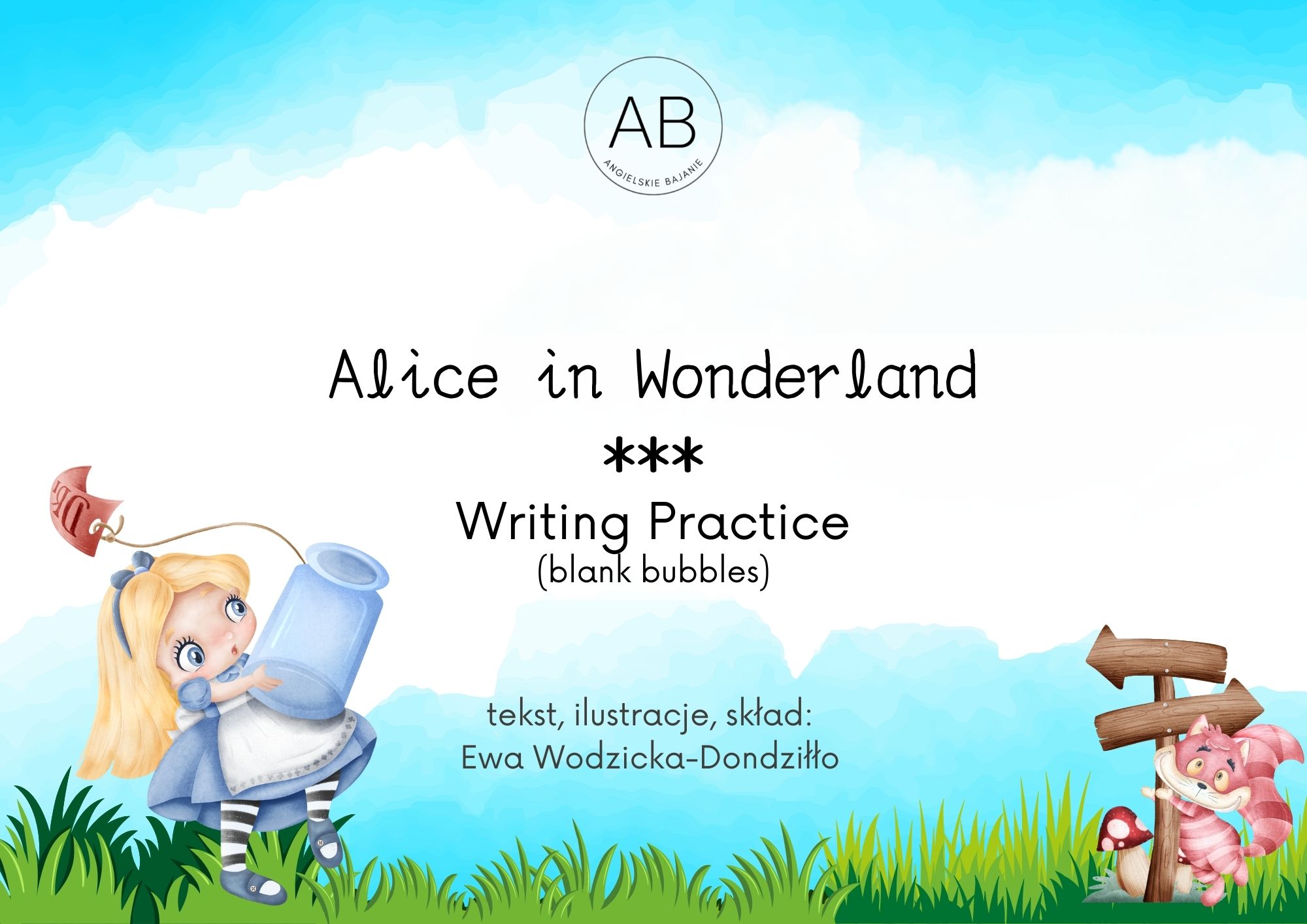 Alice in Wonderland printable ebook