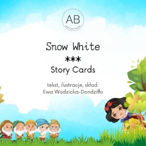 Śnieżka (Snow White) printable ebook story cards