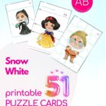 snow white puzzle printables