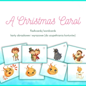 Christmas Carol flashcards karty obrazkowe