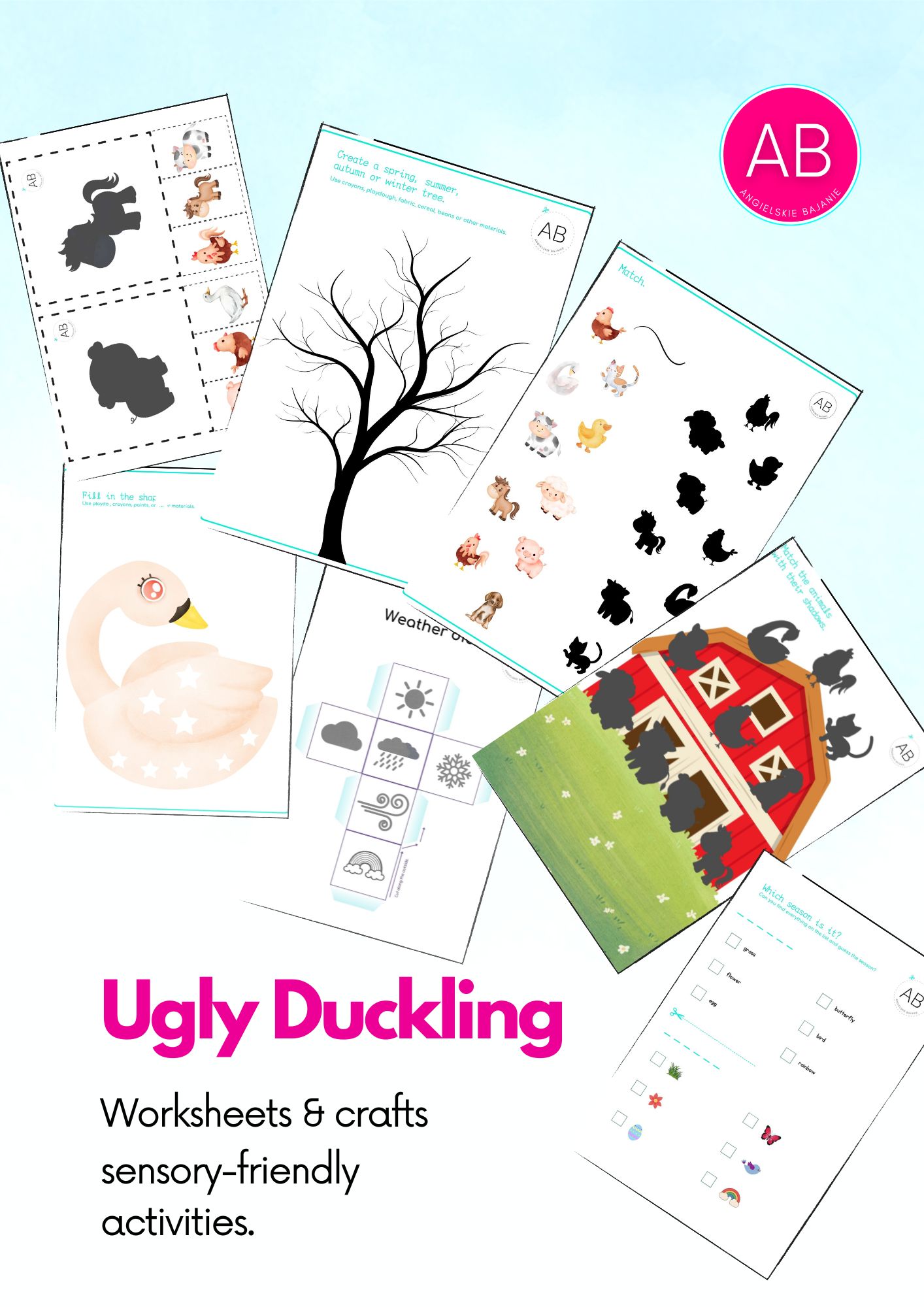Ugly duckling printable