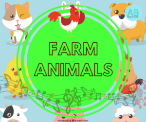 Farm animals. Songs, stories and cartoons
