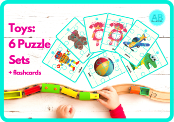 Toy puzzle - English for kids